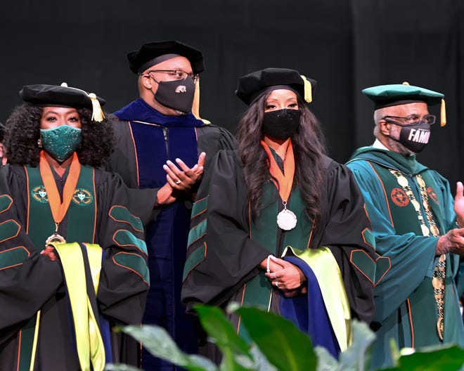 Some of the graduates earning Ph.D's this summer at FAMU.