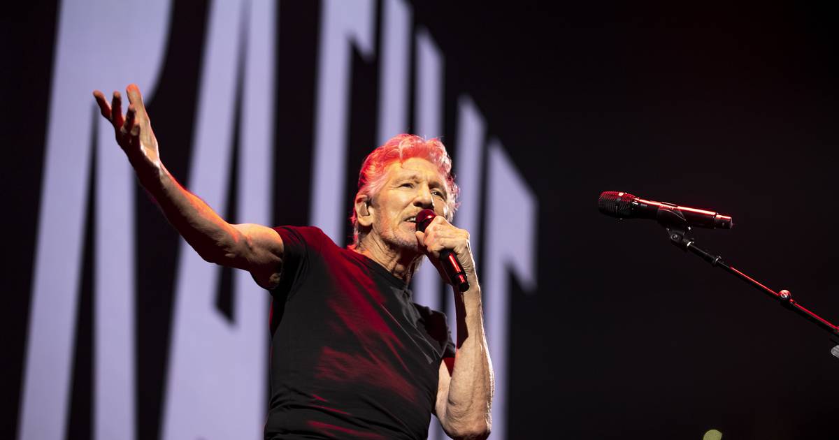 Roger Waters of Pink Floyd performs in Orlando