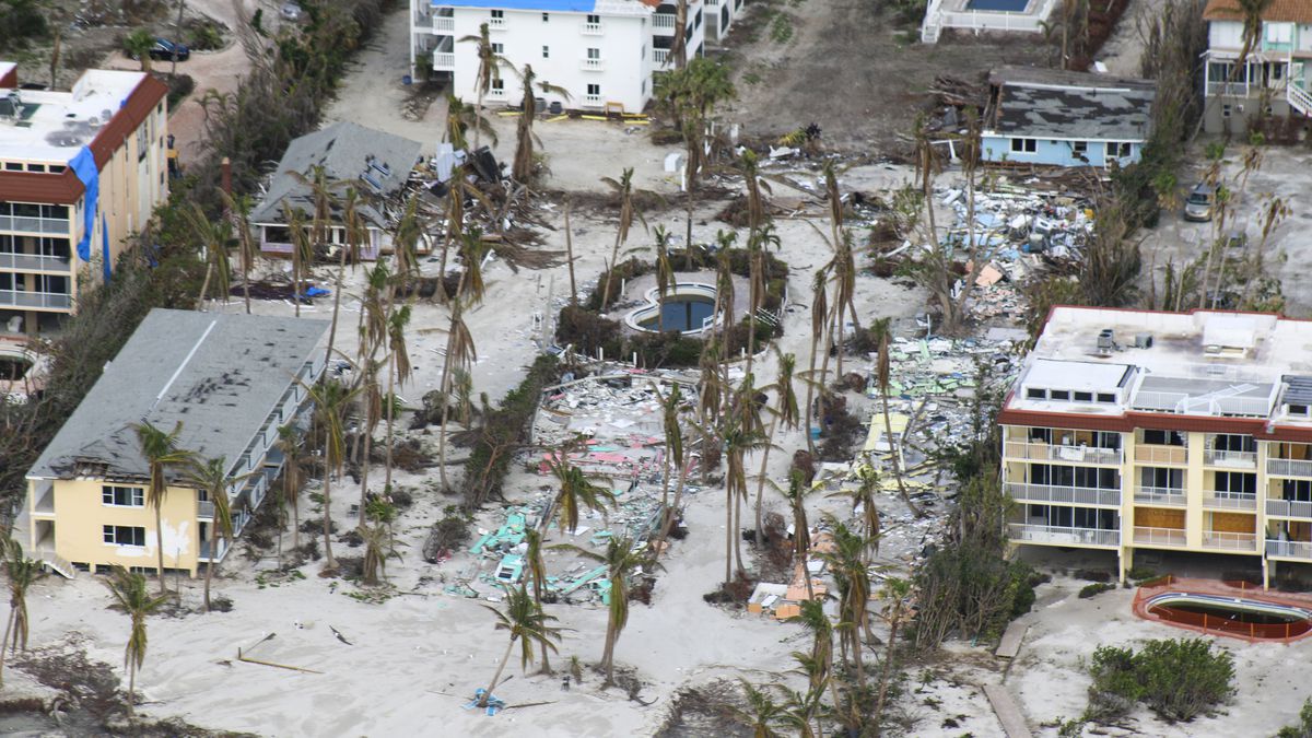 Here's the aerial view of Southwest Florida nearly 3 months after Hurricane Ian