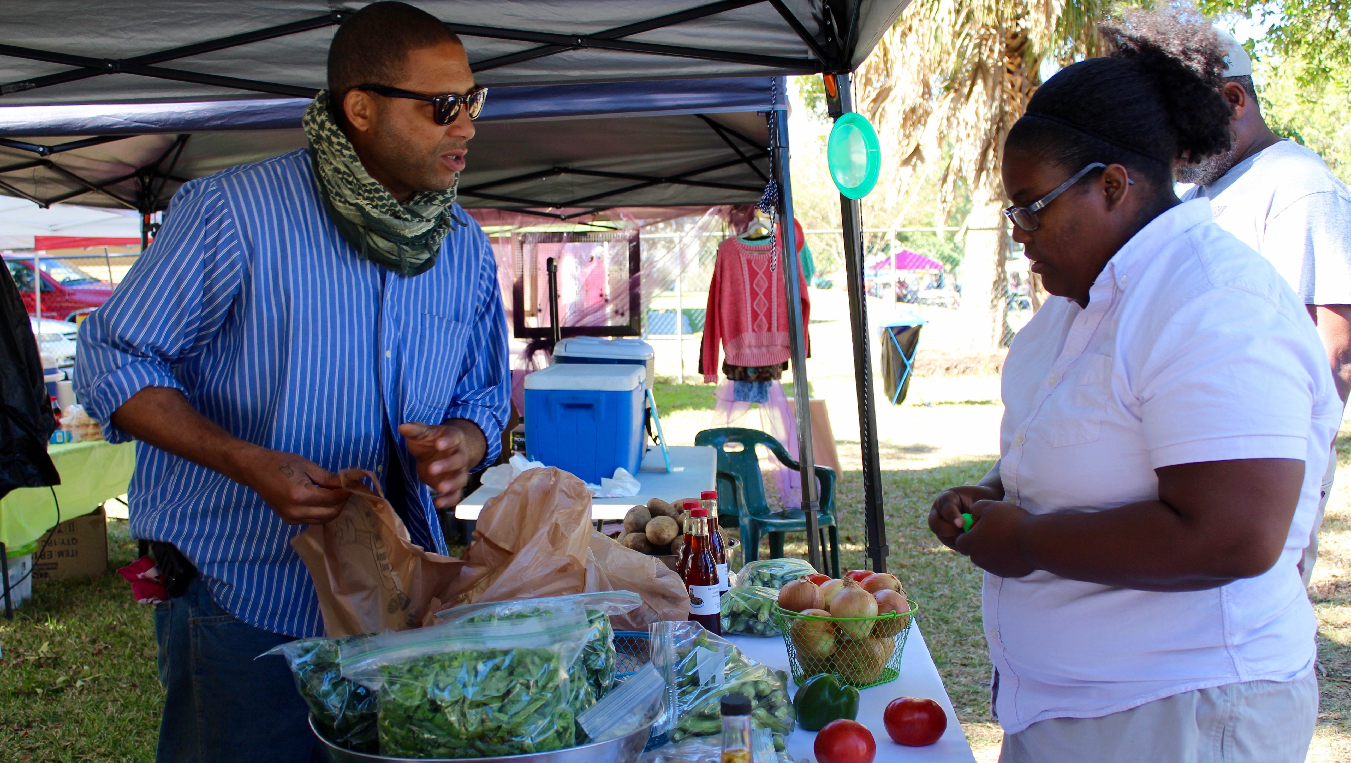 Marvin's Garden sells traditional vegetables grown on an urban farm in Frenchtown and a rural farm in Lloyd.