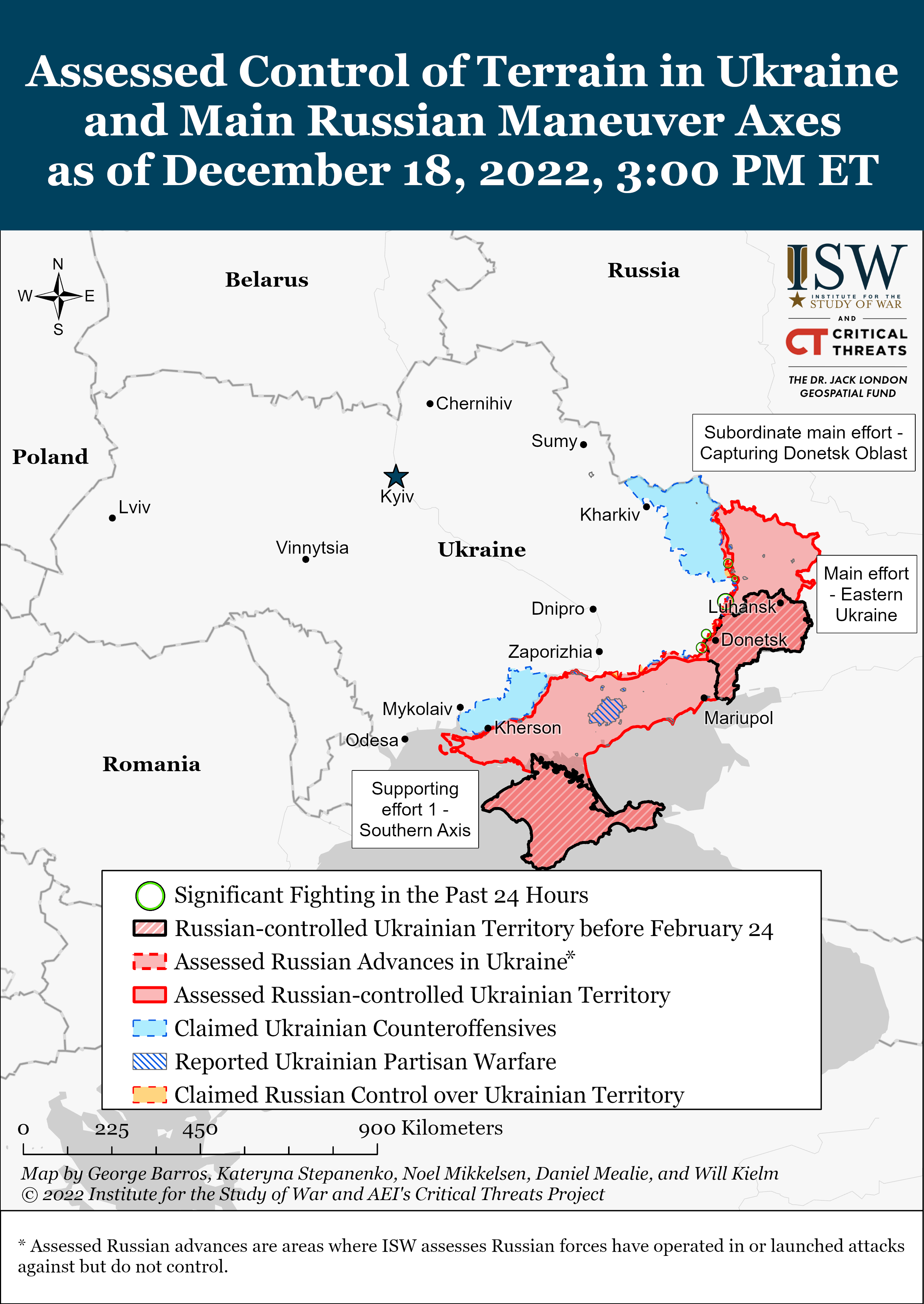 Russian Offensive Campaign Assessment, December 18