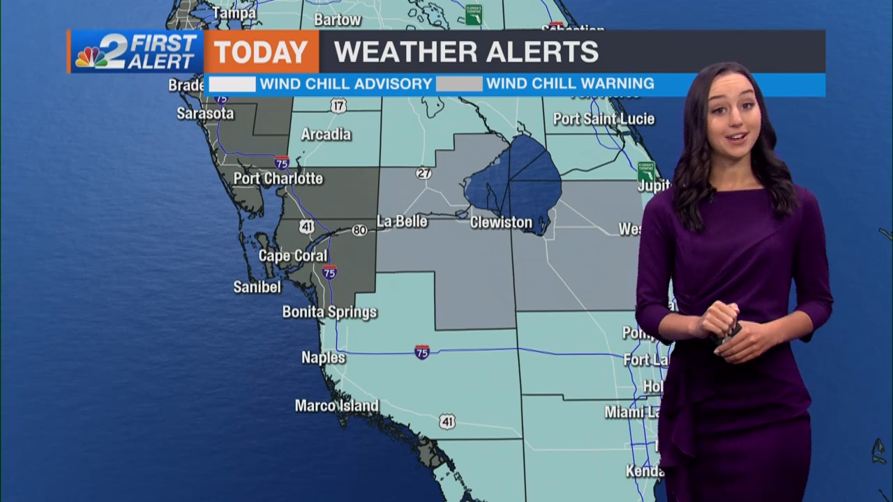 Forecast: Freezing temperatures for southwest Florida