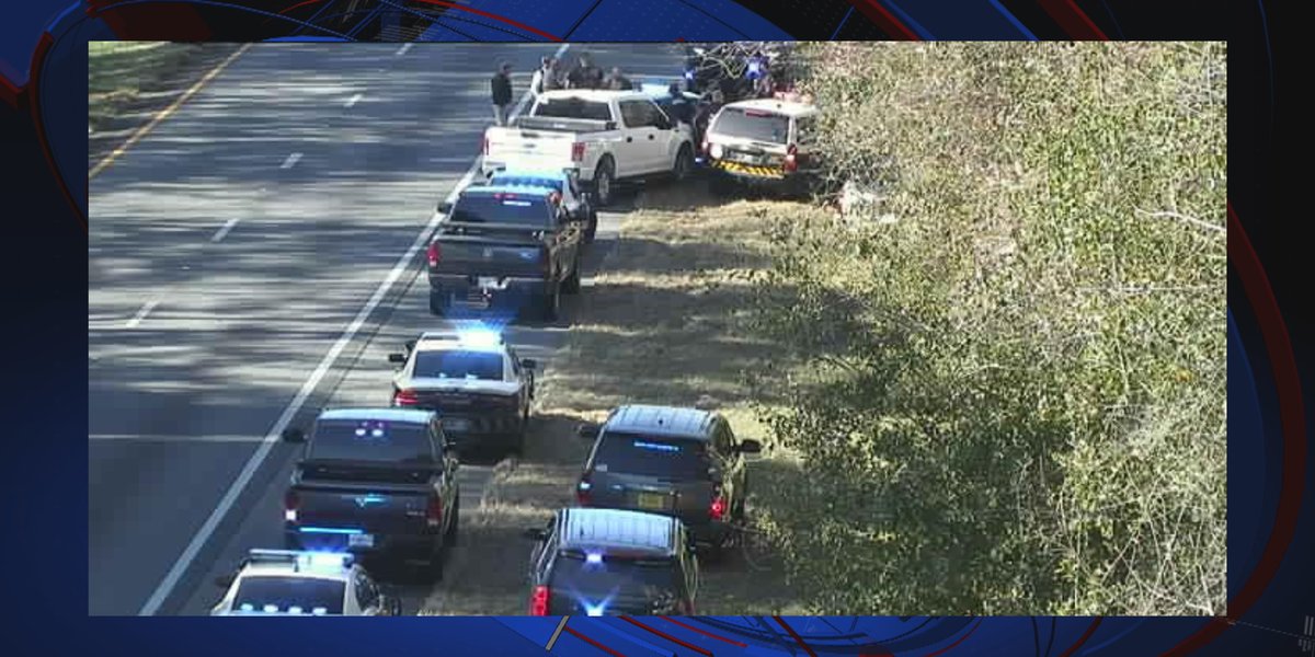 Woman in custody after chase on I-10