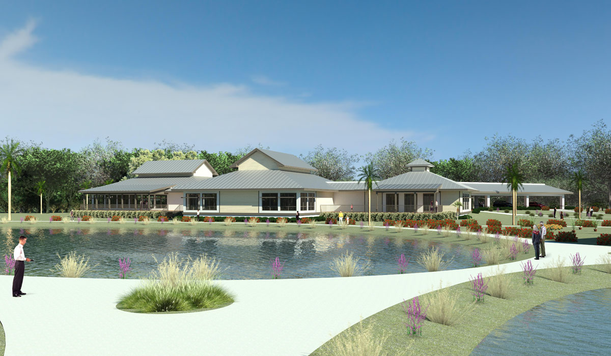 Rendering of the Southwest Florida Music Education Center