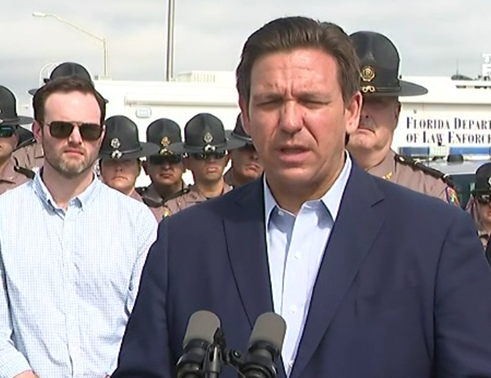 Gov. DeSantis deploys 50 state law officers to patrol the Mexican border as GOP govs target Biden policies