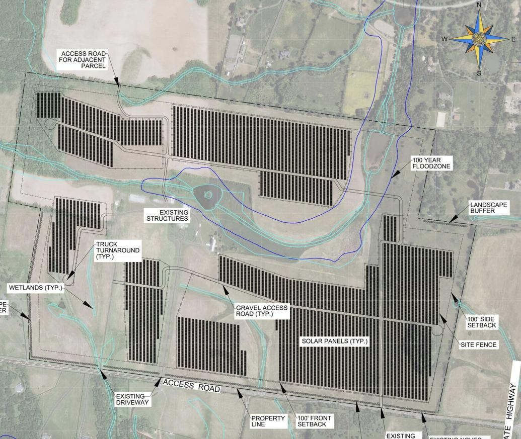 Solar farm proposed for Gainesville area