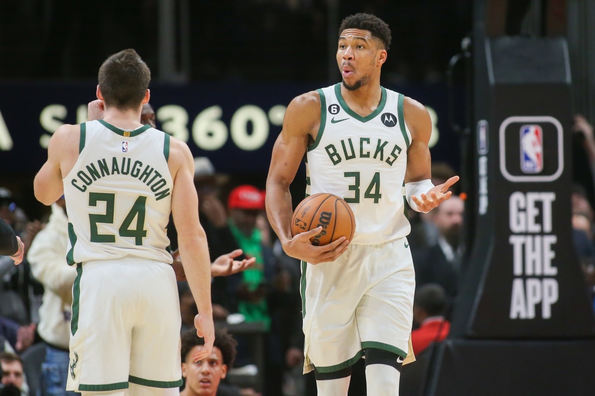 Milwaukee Bucks' Giannis Antetokounmpo Questionable Tonight Against Miami Heat